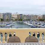 Marina View Slps 9 With Private Terrace & Bbq By 360 Estates Daire Ta Xbiex