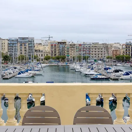 Marina View Slps 9 With Private Terrace & Bbq By 360 Estates Apartment Ta Xbiex