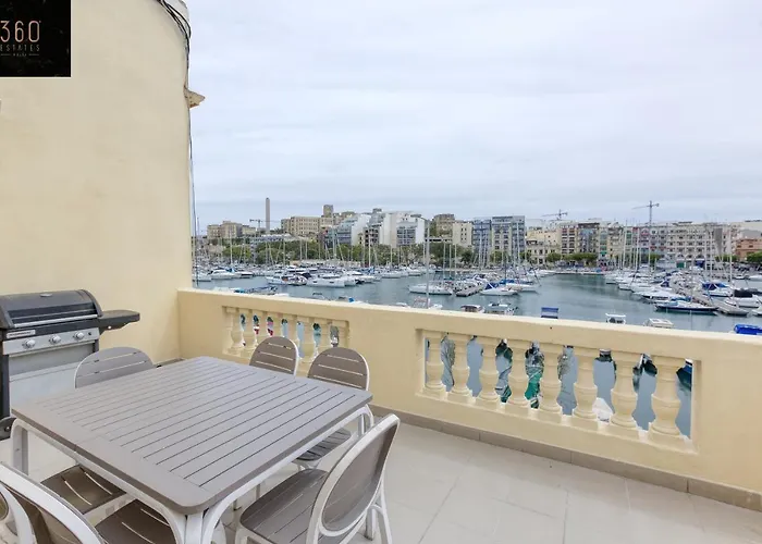 Marina View Slps 9 With Private Terrace & Bbq By 360 Estates *