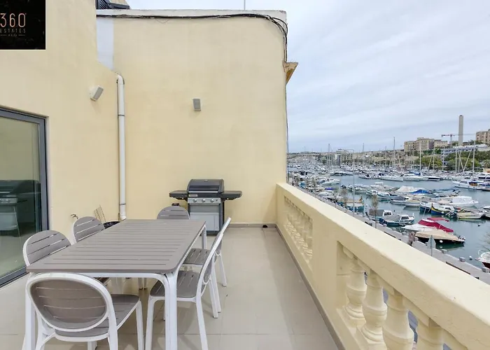 Marina View Slps 9 With Private Terrace & Bbq By 360 Estates Apartment *